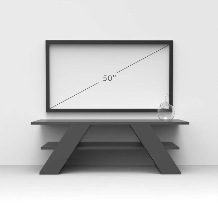 Hanah Home Farfalla Soporte de TV Blanco